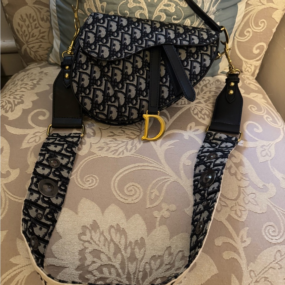 Dior Saddle Bag from the gate